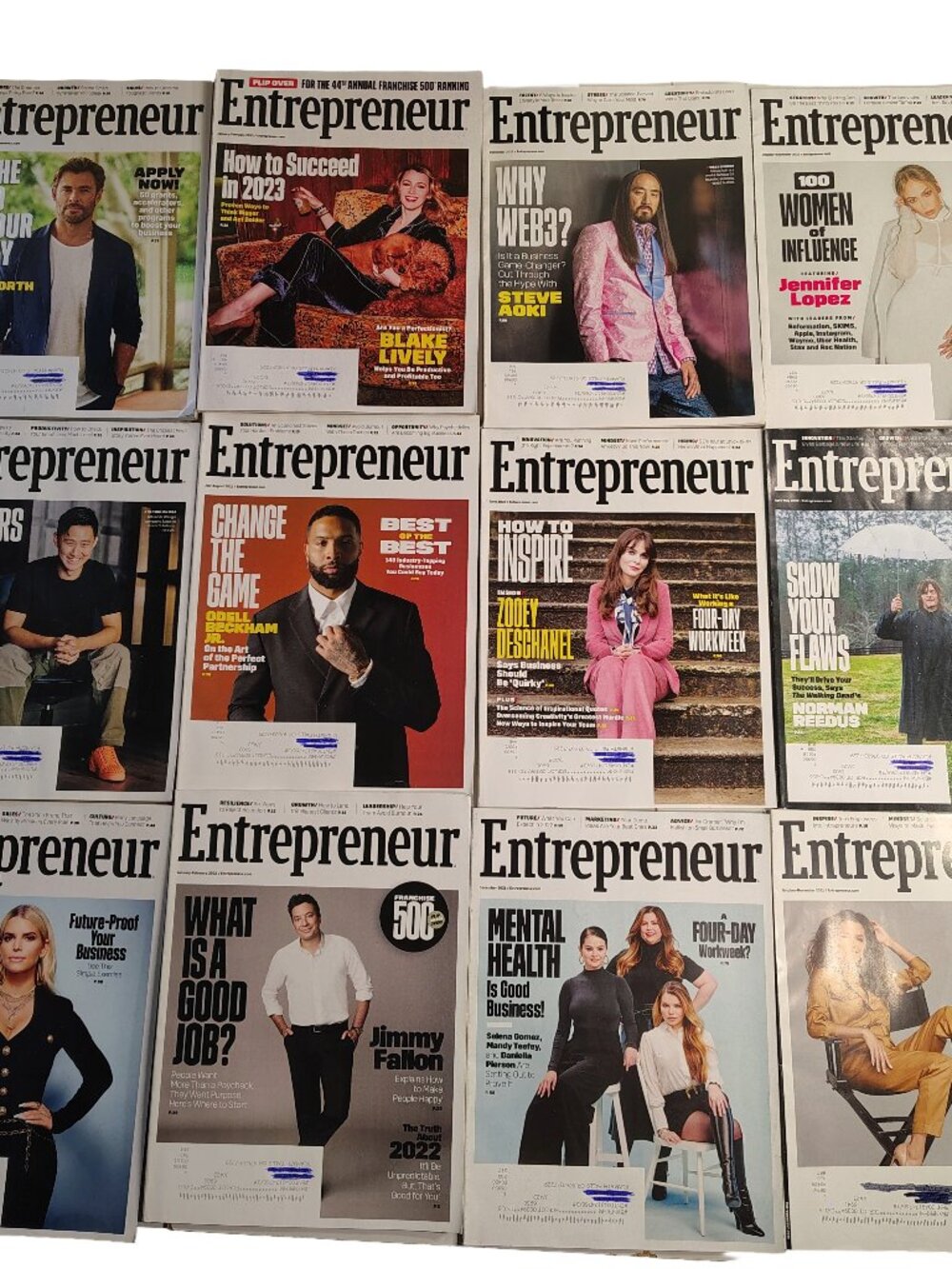 12 Editions An Entire Years Worth Of Entrepreneur Magazine